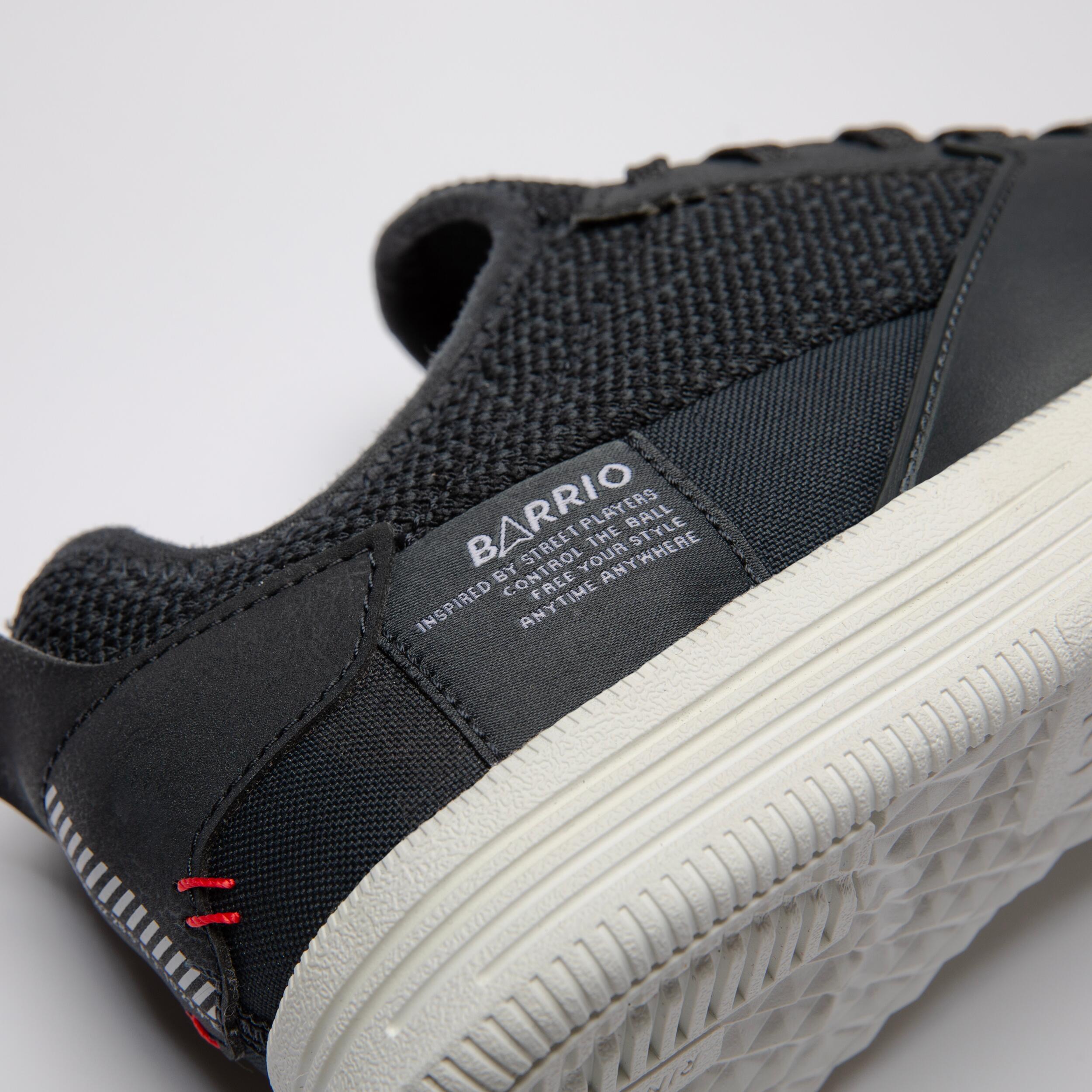 Zapatillas de fútbol street Barrio negras 3/8