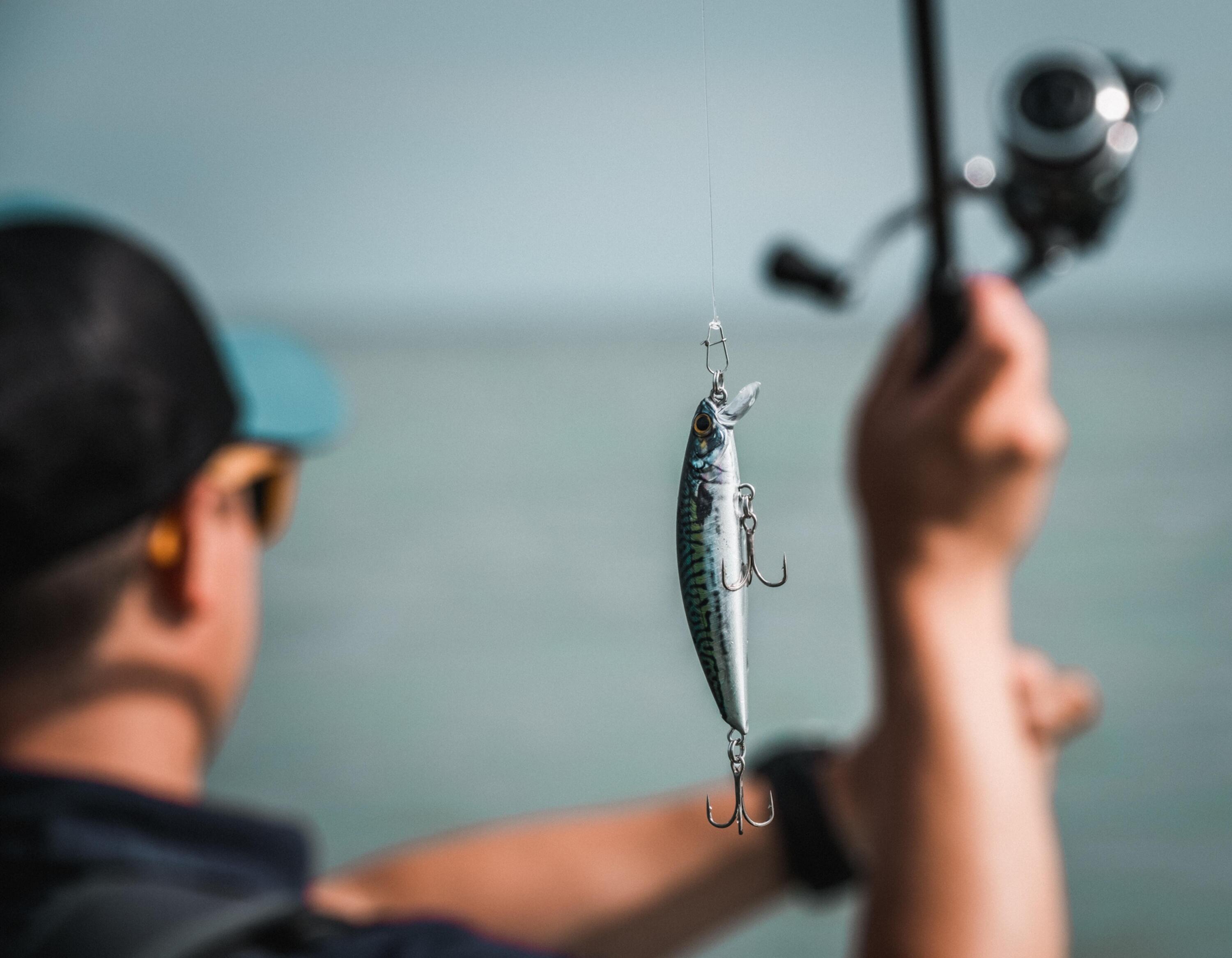 Minnow pesca in mare con artificiali SAXTON 75S sgombro verde 8/9