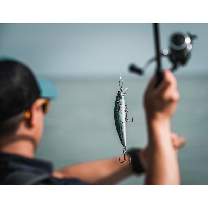 Poisson nageur SAXTON 75S MAQUEREAU VERT pêche au leurre en mer