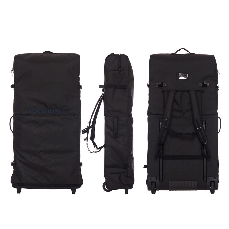 Bolsa Bodyboard 900 Negro Viaje Trolley Ruedas