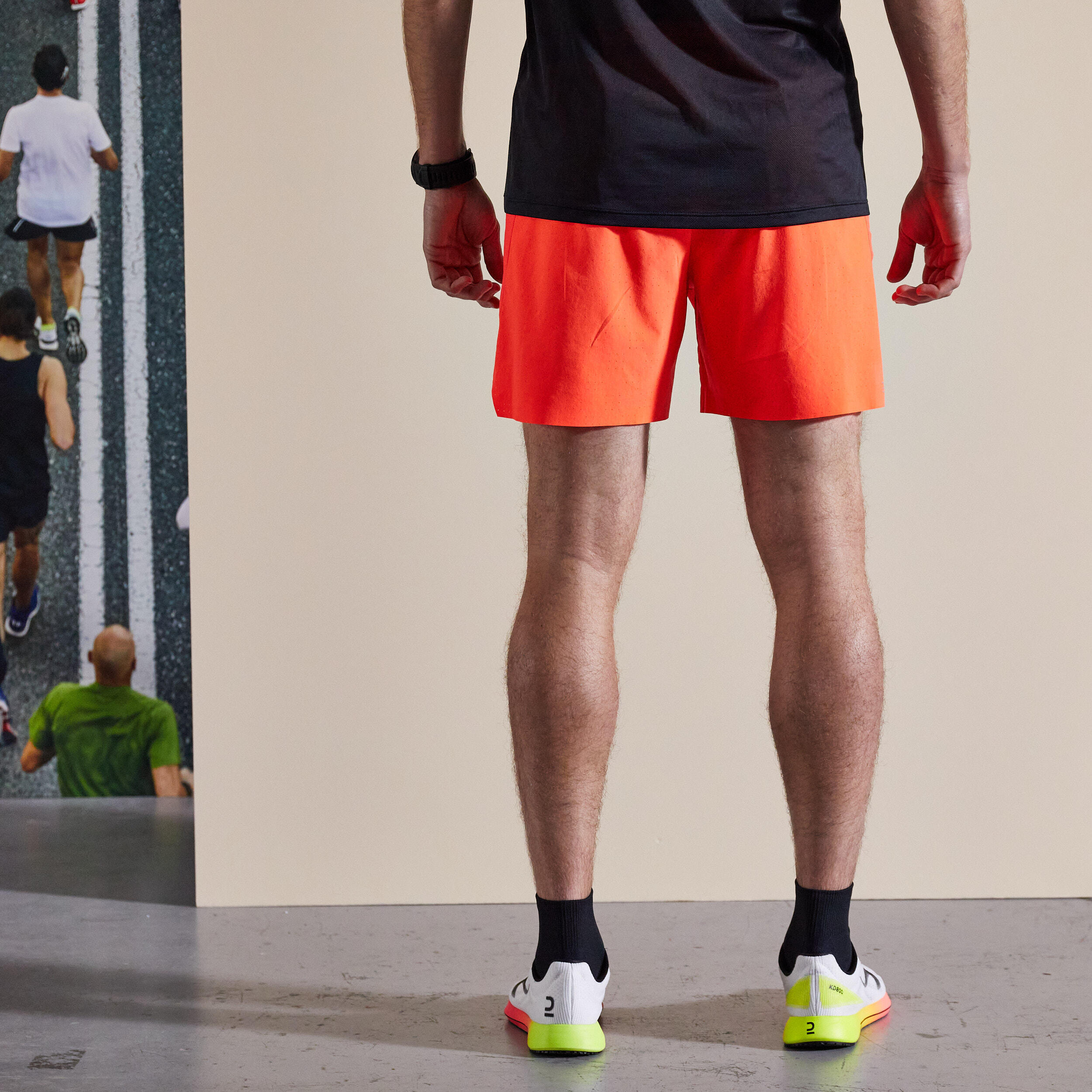 Men's Running Light Shorts Light - limited edition red 4/6