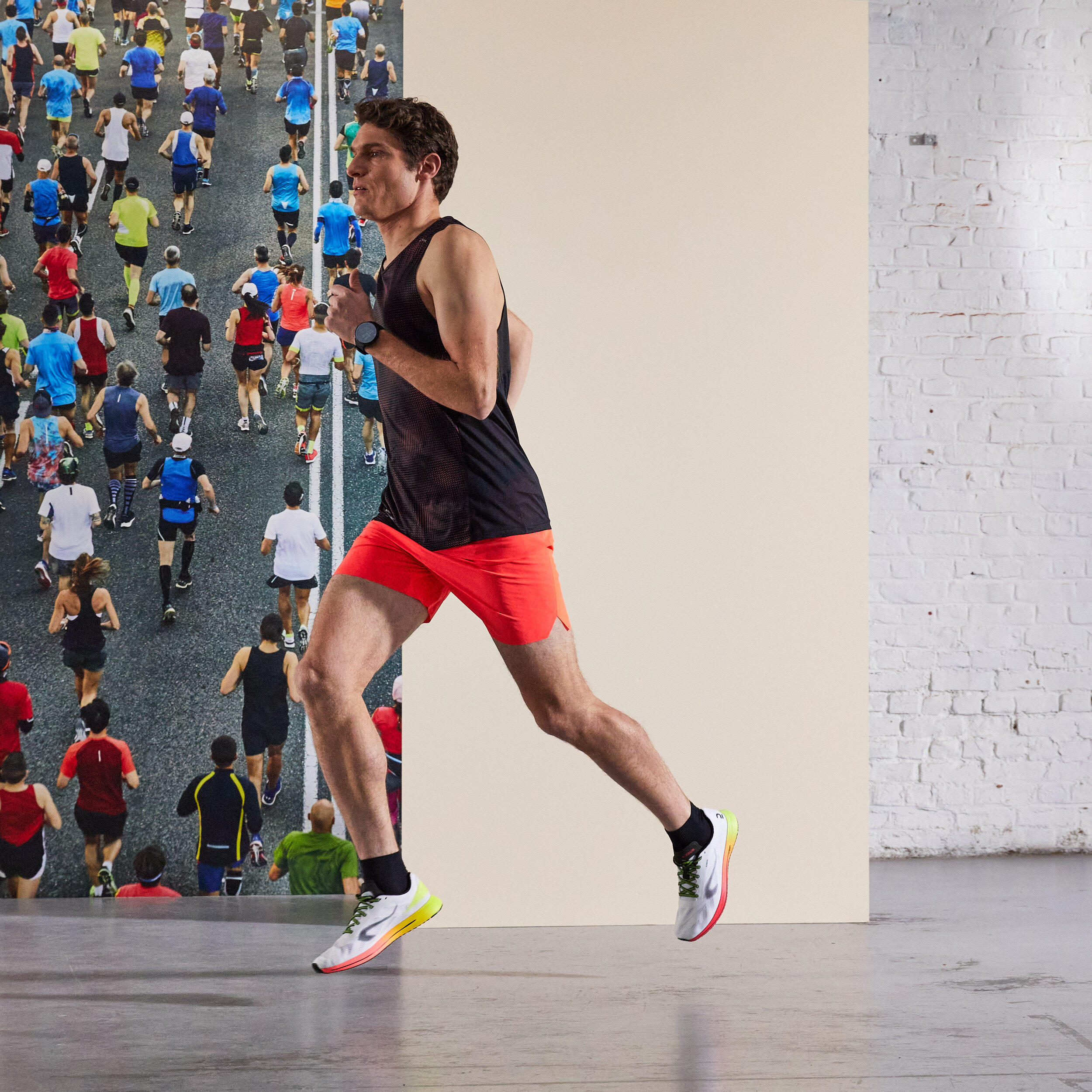 Men's Breathable Running Tank Top Kiprun Light - limited edition red 7/7