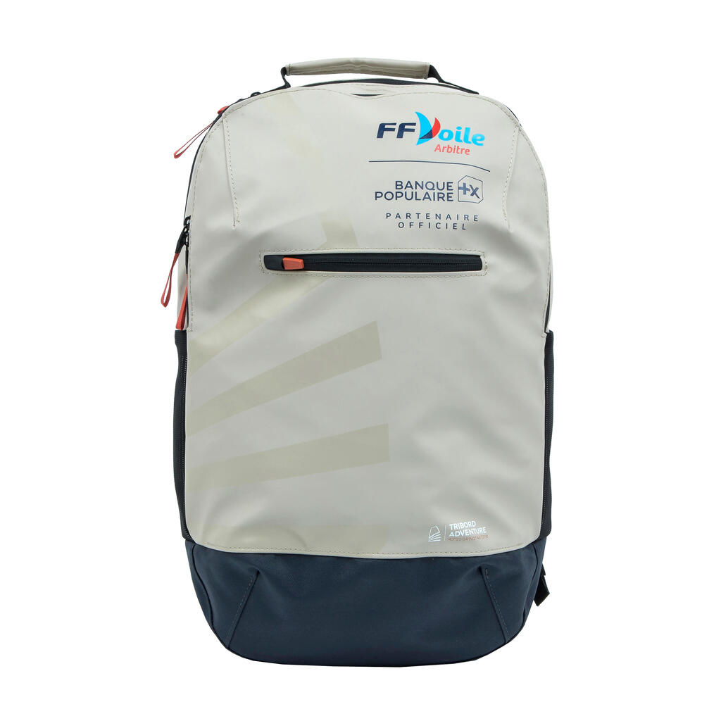 Water-repellent backpack 25 litres ffv - beige