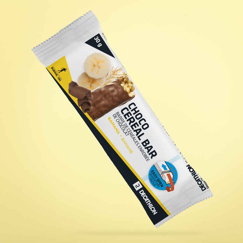 Müsliriegel mit Überzug 1× Schoko/Banane Müsliriegel mit Überzug 1× Schoko/Banane