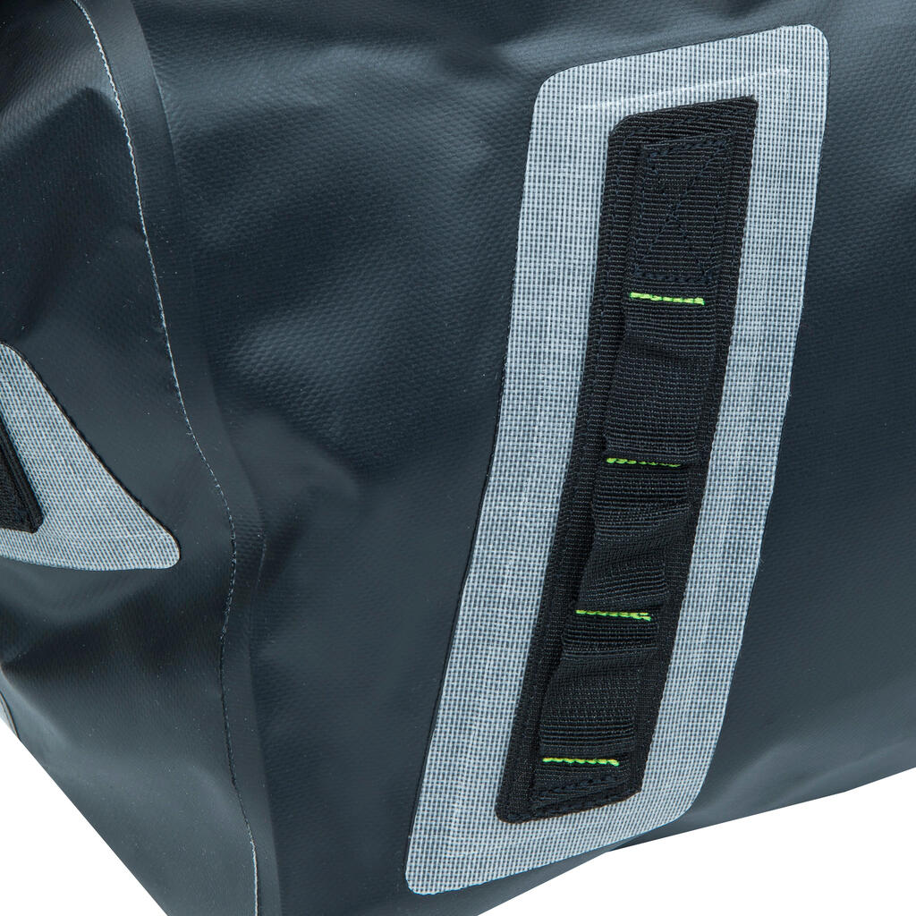 Torba za jedrenje vodootporna 60 L - žuto/crna