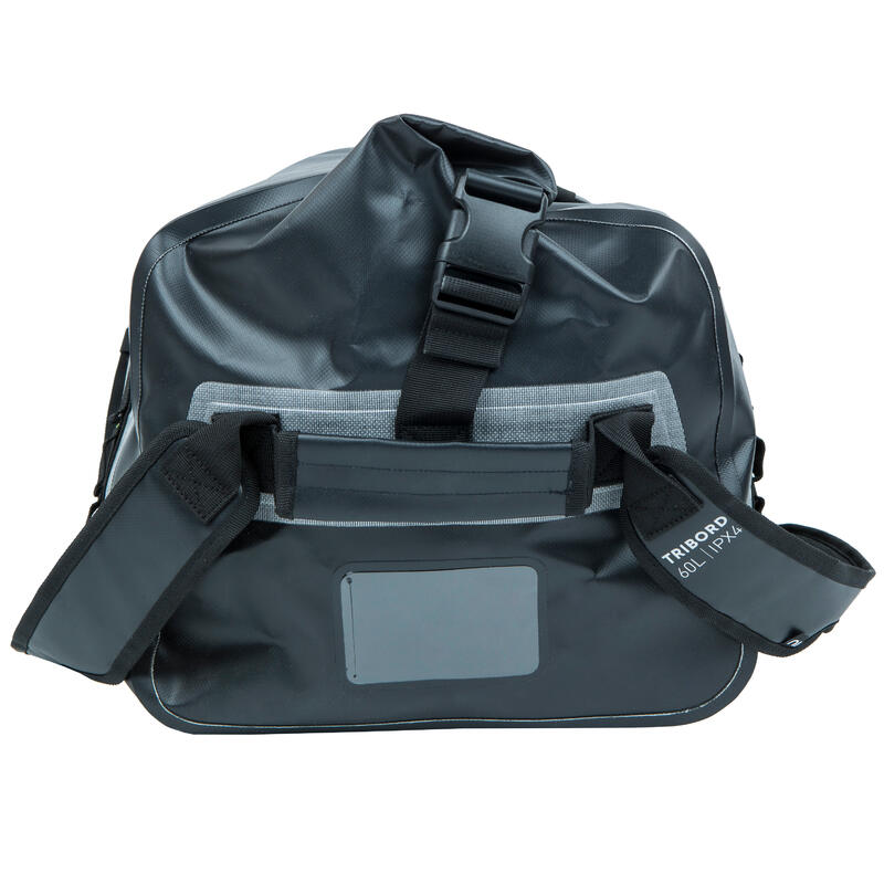 Mochila/Bolsa Viaje Duffle Bag Negro Impermeable 60 l