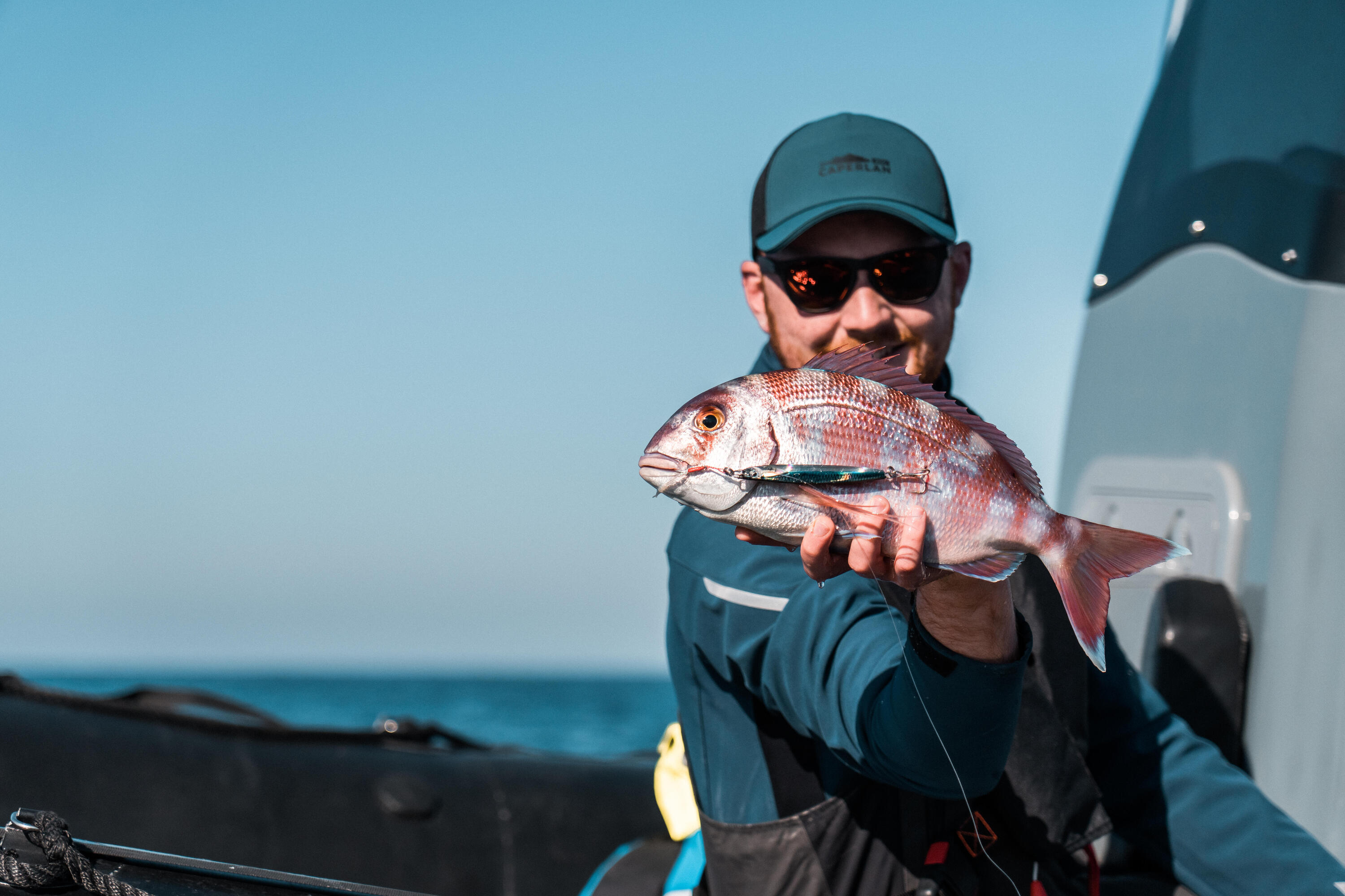 Cuiller biastos 80gr anchois pêche au leurre en mer 11/11