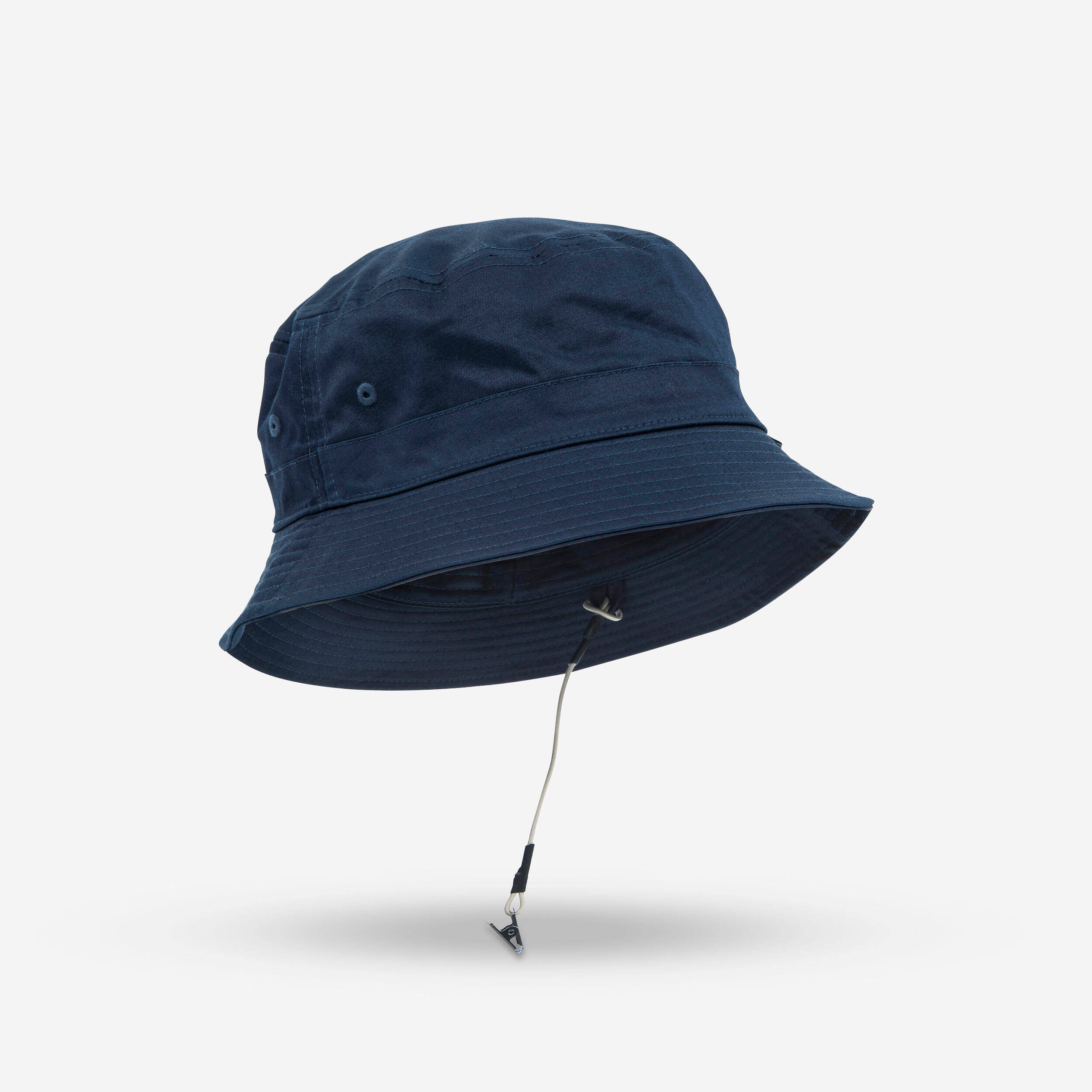 Adults’ Sailing boat hat 100 Navy blue cotton