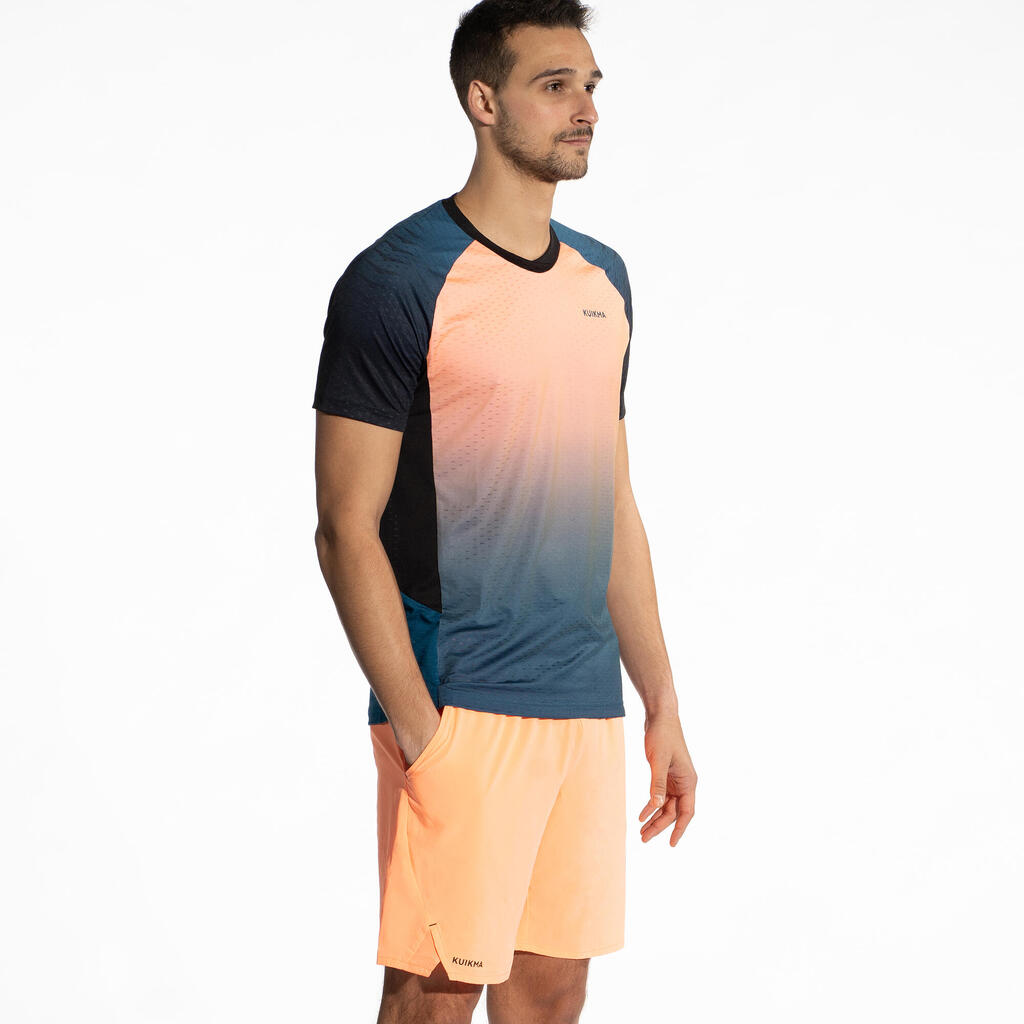 Herren Padel T-Shirt kurzarm - Kuikma PTS 900 grün 