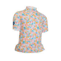 T-shirt anti UV bébé manches courtes Imprimé Fleurs