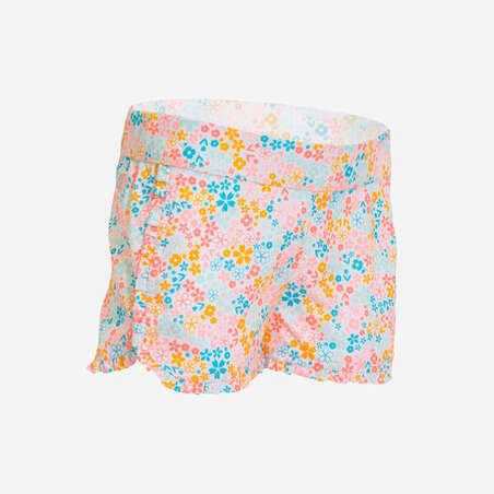 Short De Bain Bébé / Enfant Imprimé Fleurs