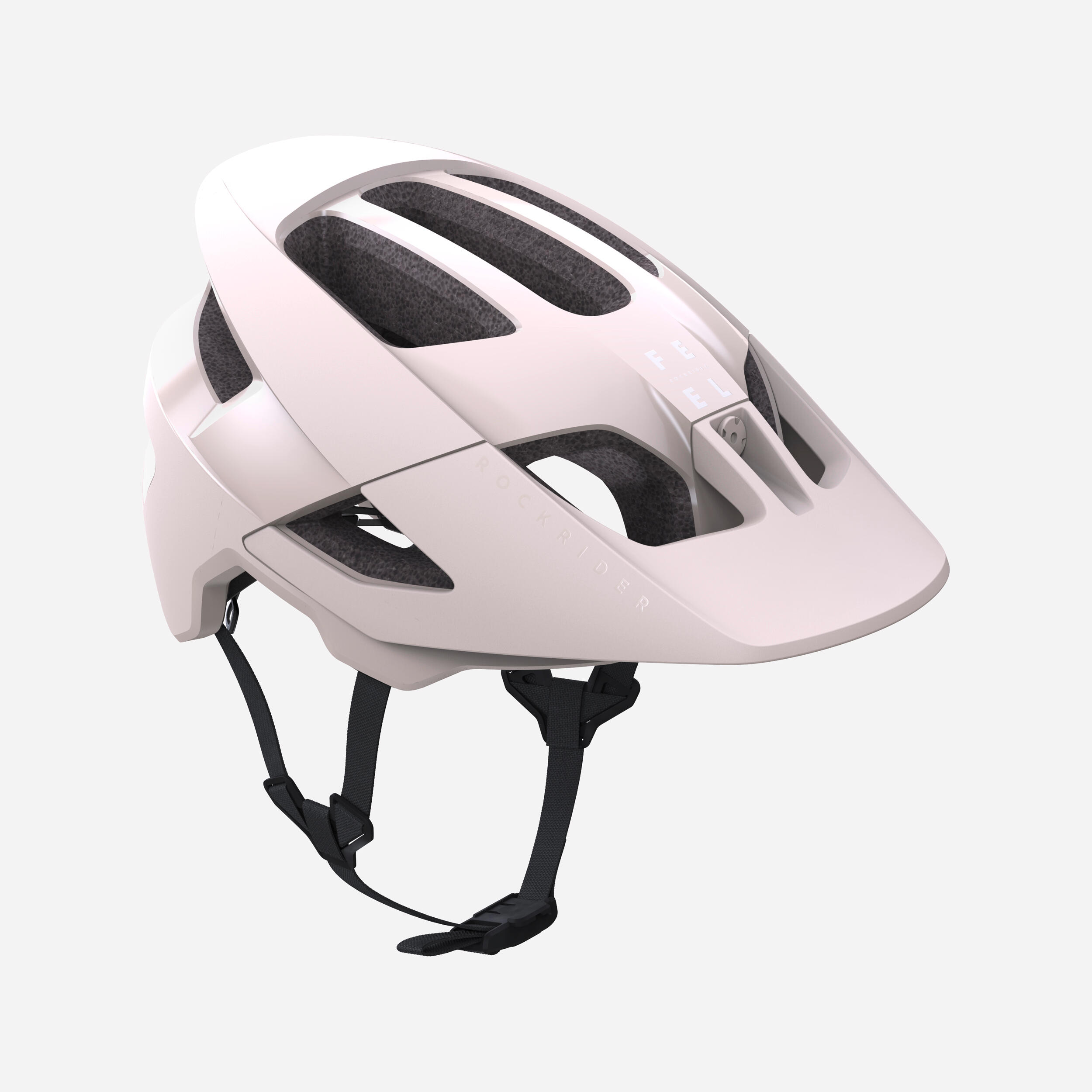 Decathlon UK Rockrider All Mountain Mountain Bike Helmet Enduro Feel - Sand