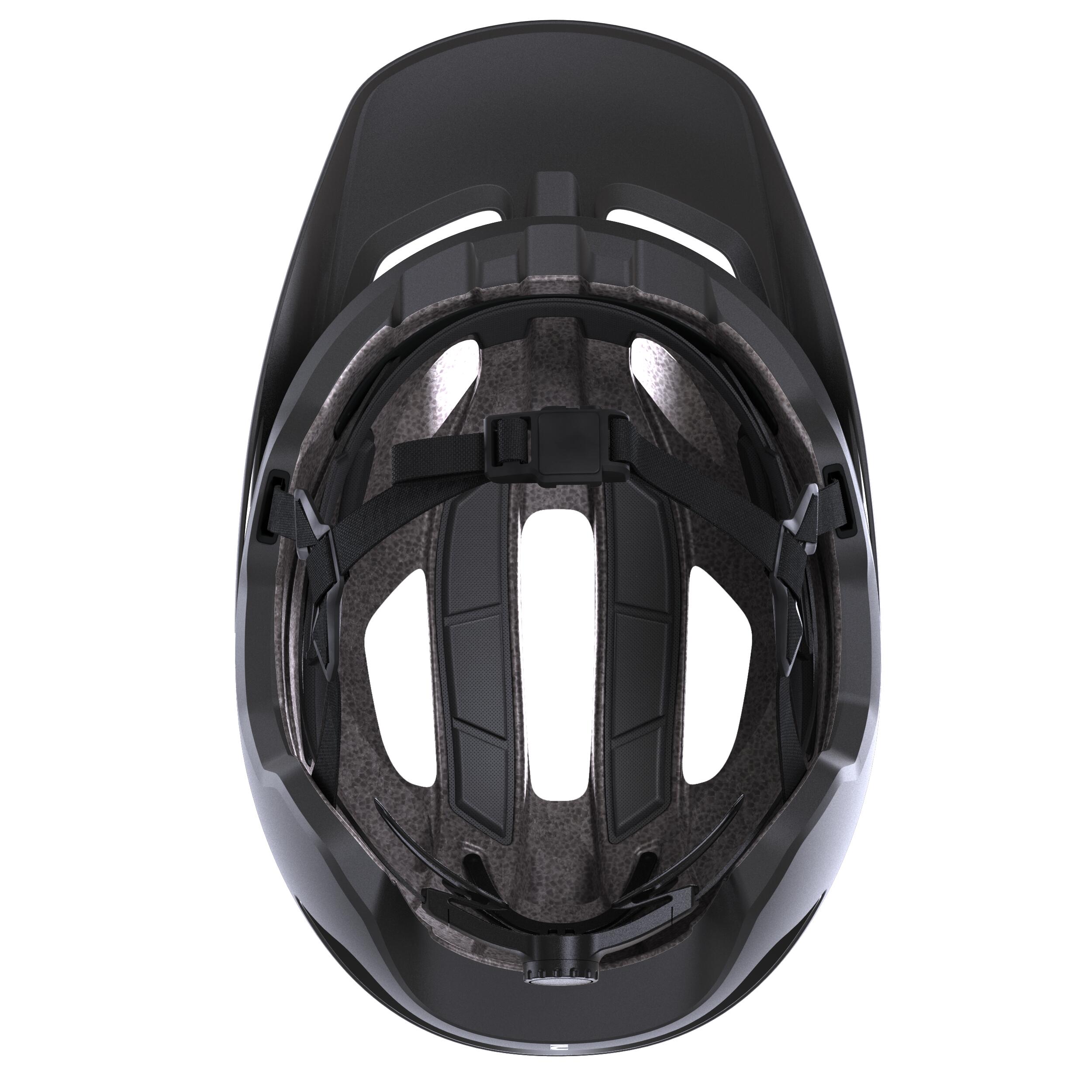 MTB AM Enduro Helmet - Feel Black - ROCKRIDER