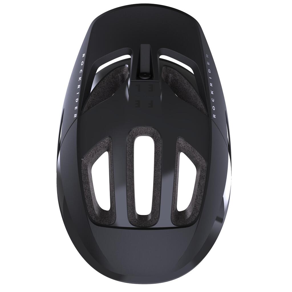 Casco ciclismo MTB VTT feel rockrider - negro