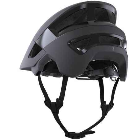 Casco bicicleta MTB adulto Rockrider FEEL negro