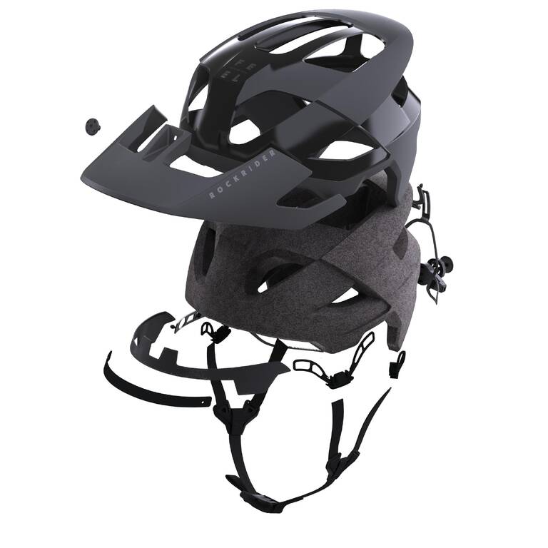 MTB AM Helmet Enduro Feel - Black