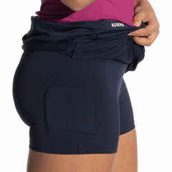 Women's Breathable Padel Skirt 500 - Blue