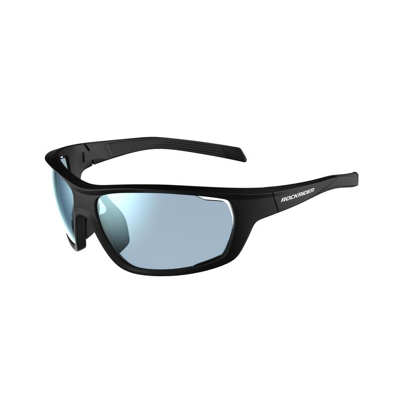 Sonnenbrille Perf 100 Photochrom schwarz/blau Kat. 1>3 
