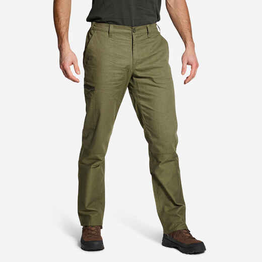 
      Men's Regular Trousers - Steppe 100 green
  