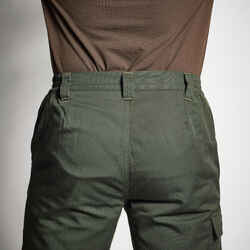 WARM HUNTING TROUSERS 100 - GREEN