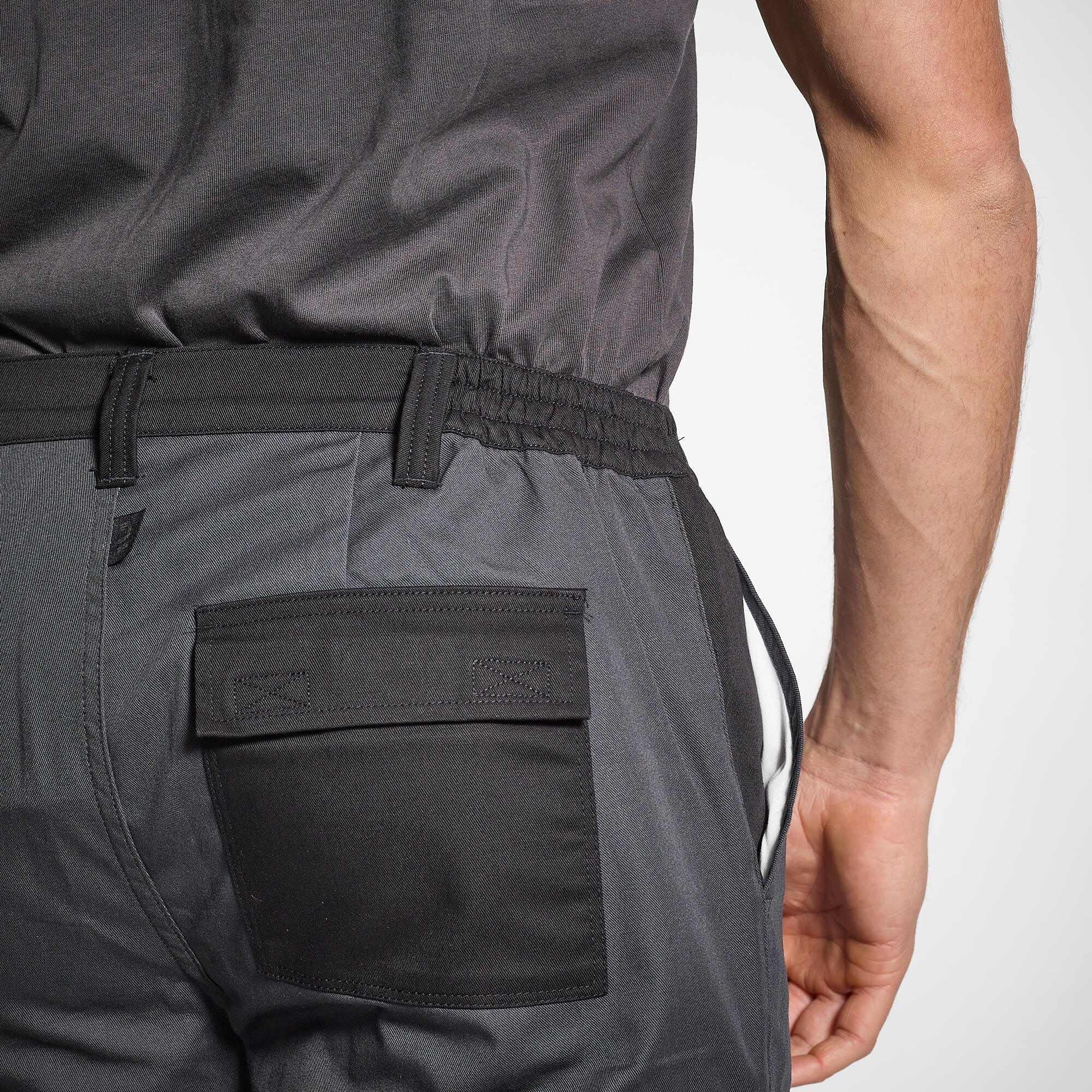 Men Trousers Pants SG-300 - Dual-Tone Grey/Black