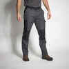 ROBUST CARGO TROUSERS STEPPE 300 TWO-COLOUR - GREY AND BLACK