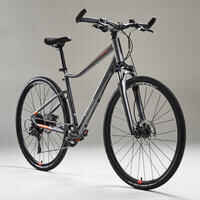 Cross Bike 28 Zoll Riverside 700 grau/orange