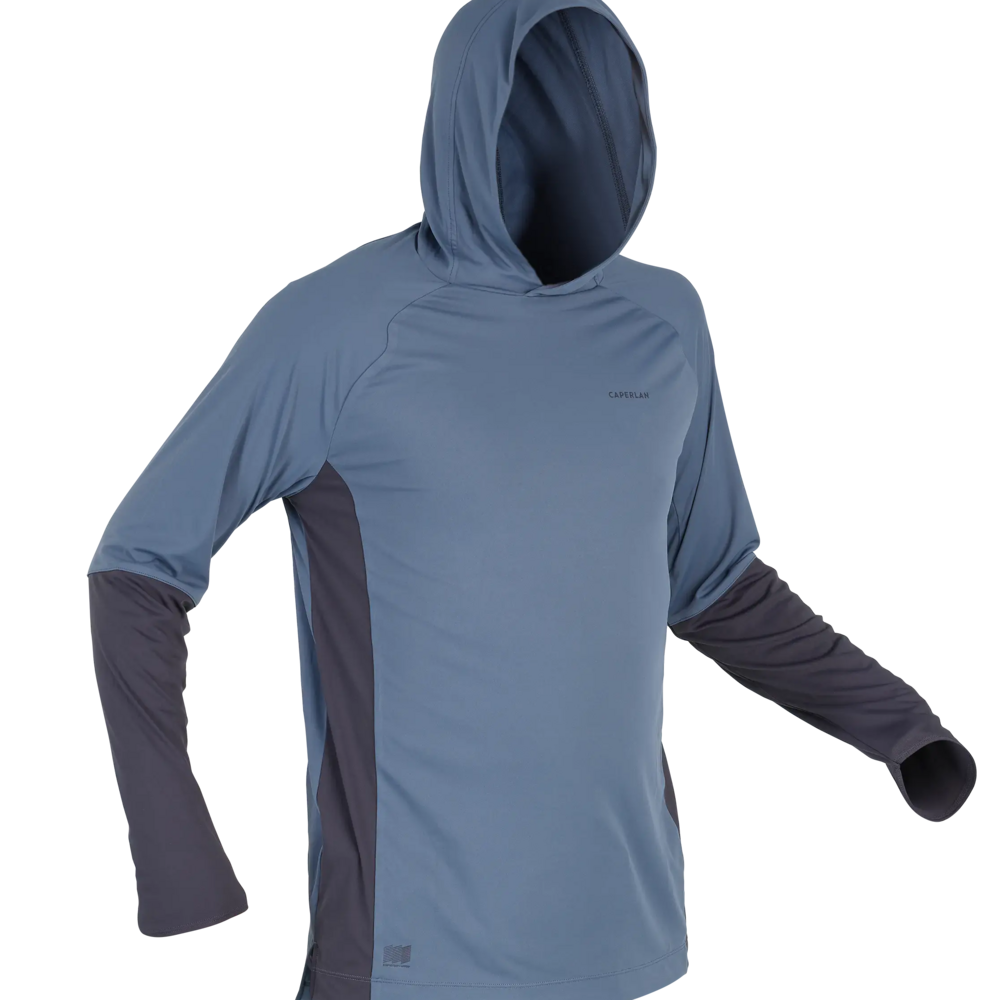 TEE SHIRT 500 ANTI-UV CAPUCHE