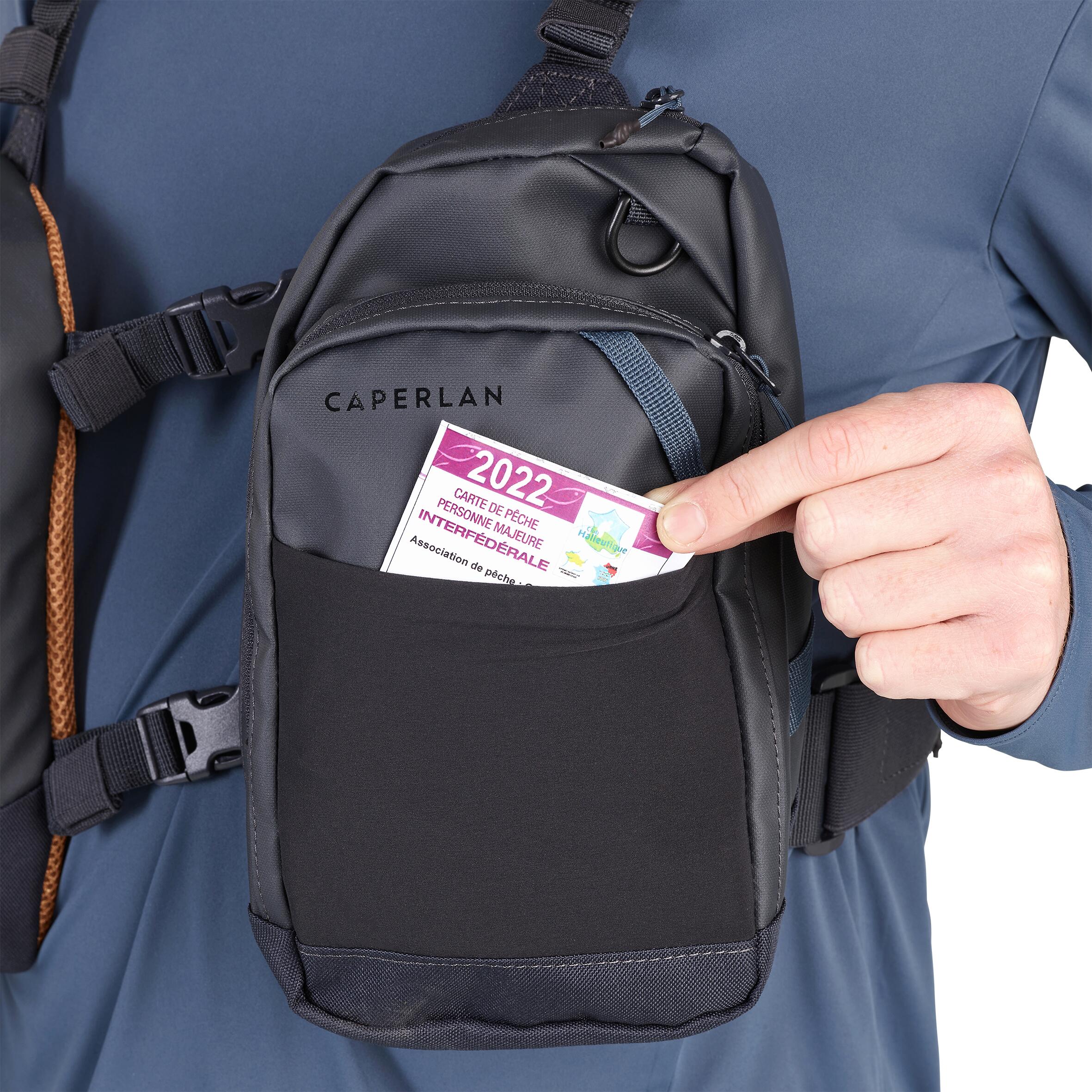 Dual Fishing Chest Pack 10 L - 500 - CAPERLAN