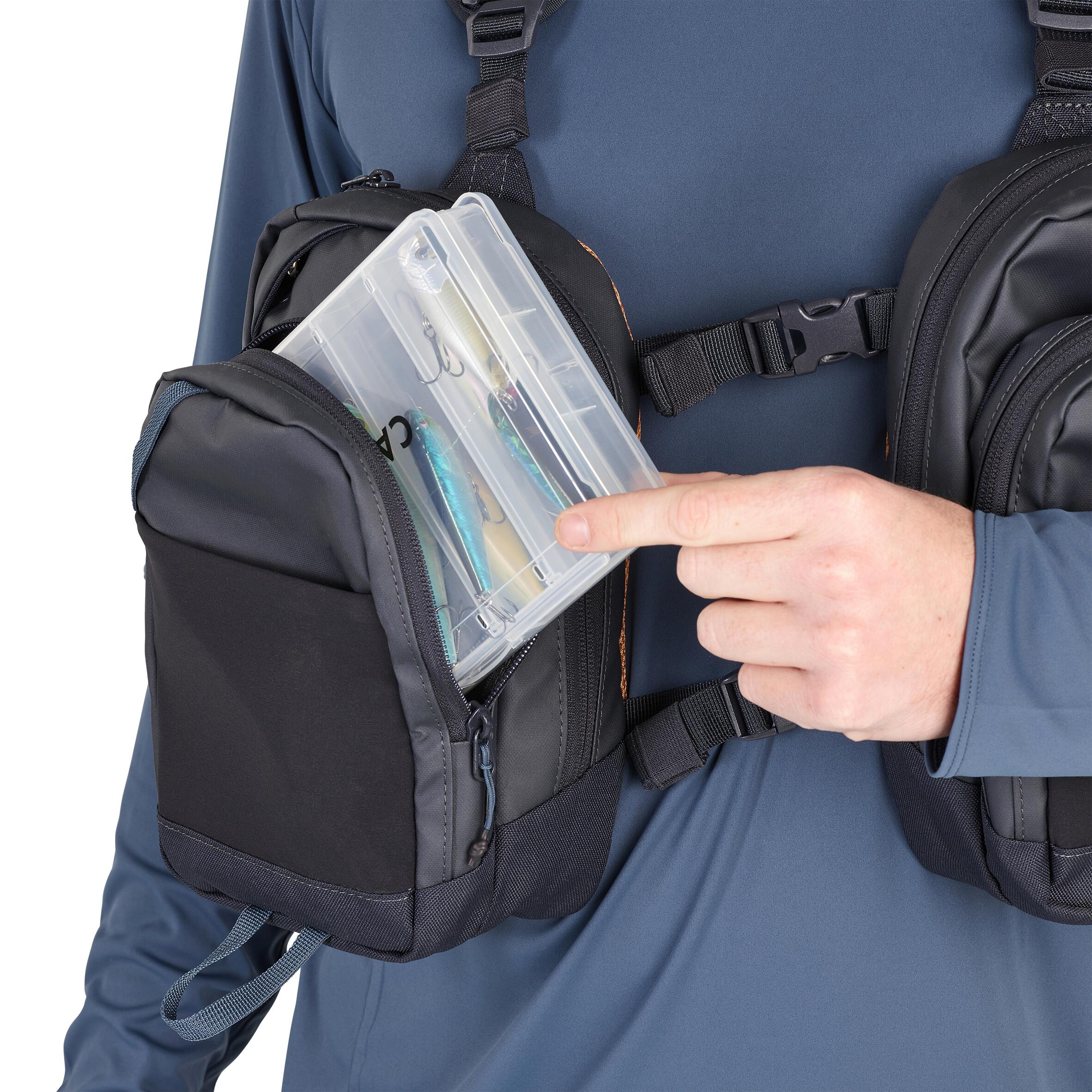 Dual Fishing Chest Pack 10 L - 500 - CAPERLAN
