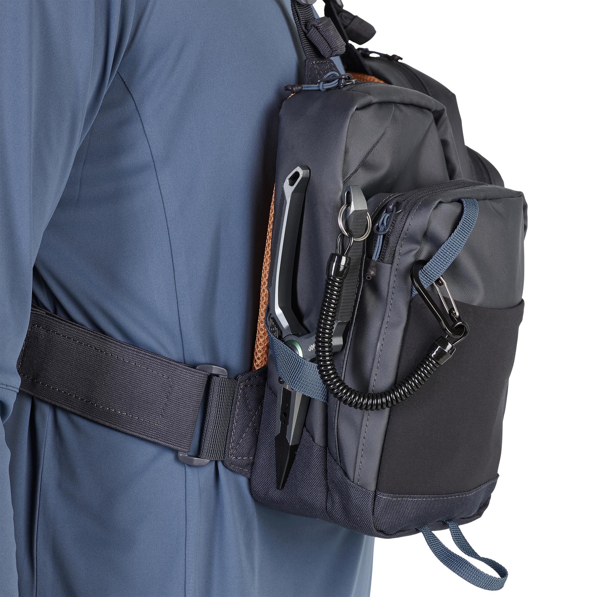 Chest pack de pêche 500 Double 10L 10/20