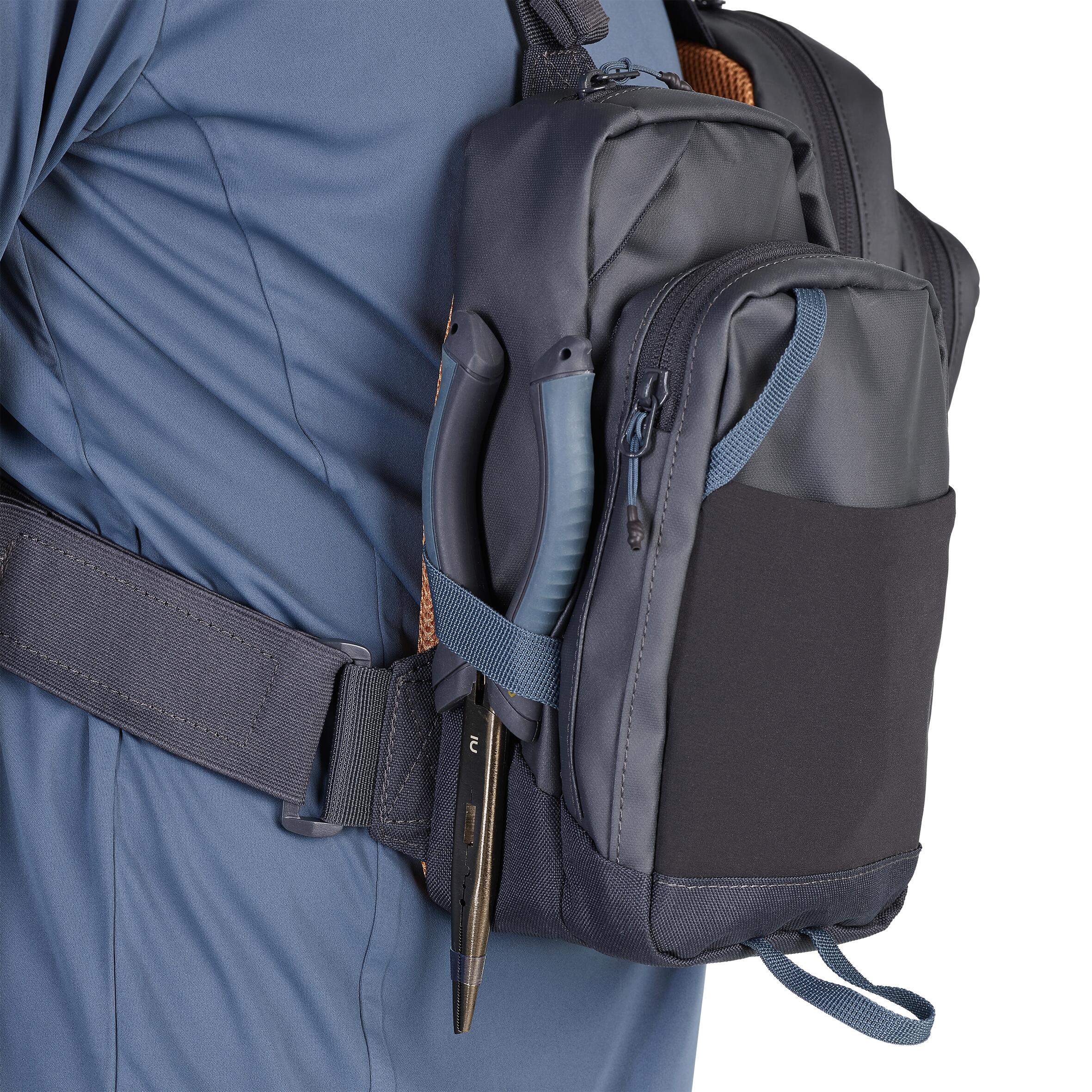 Chest pack de pêche 500 Double 10L 9/20