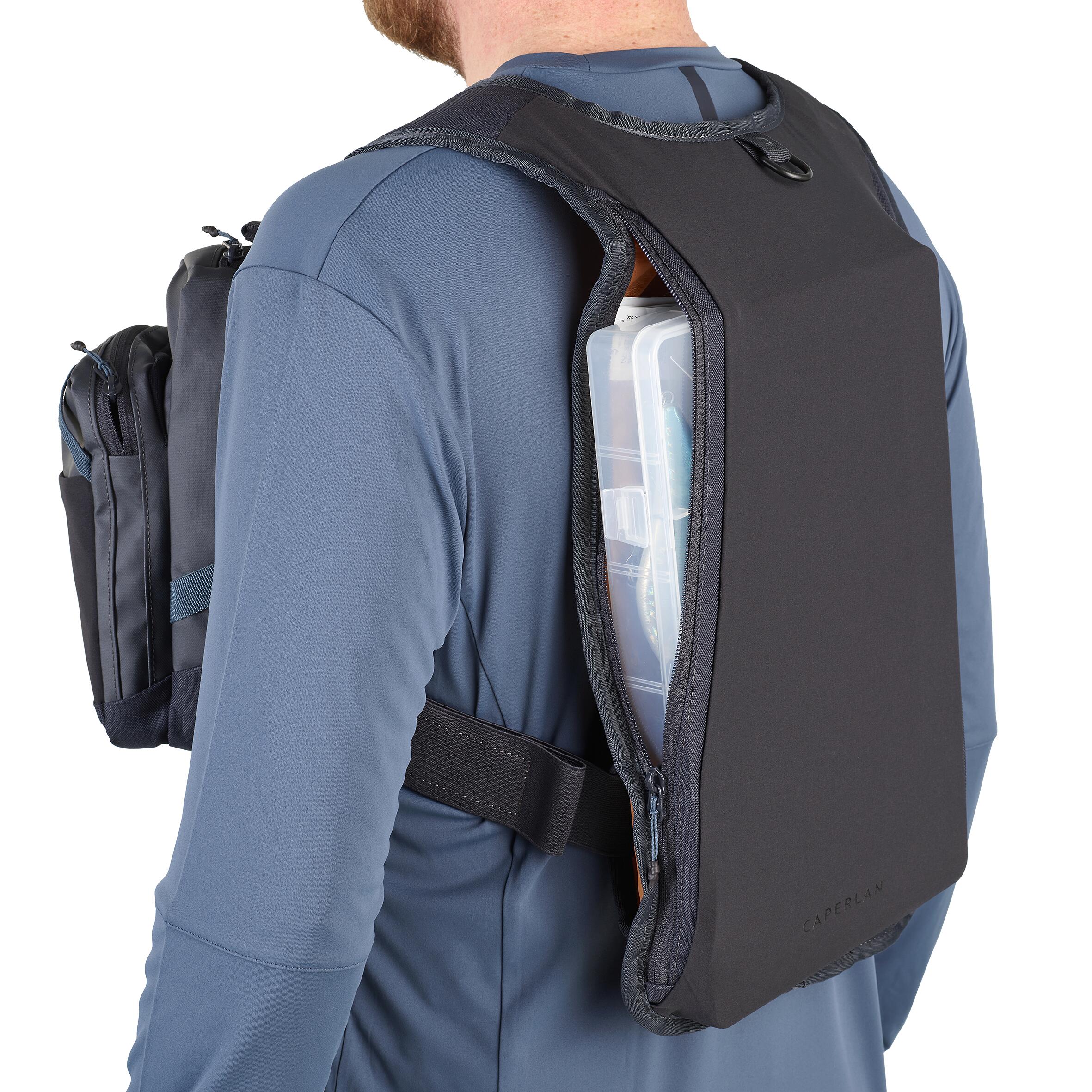 Dual Fishing Chest Pack 10 L - 500 - CAPERLAN