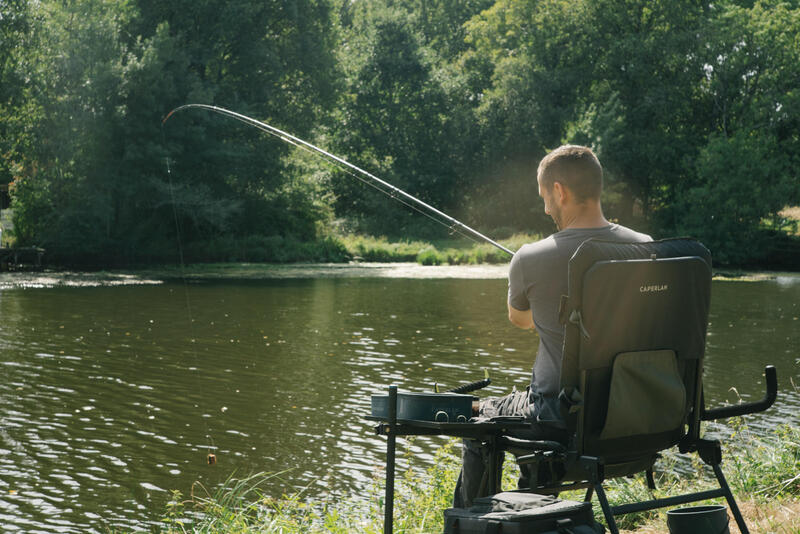 Canne à pêche de la carpe au feeder Sensitiv 500 carp 40g-100g en taille 3m60.