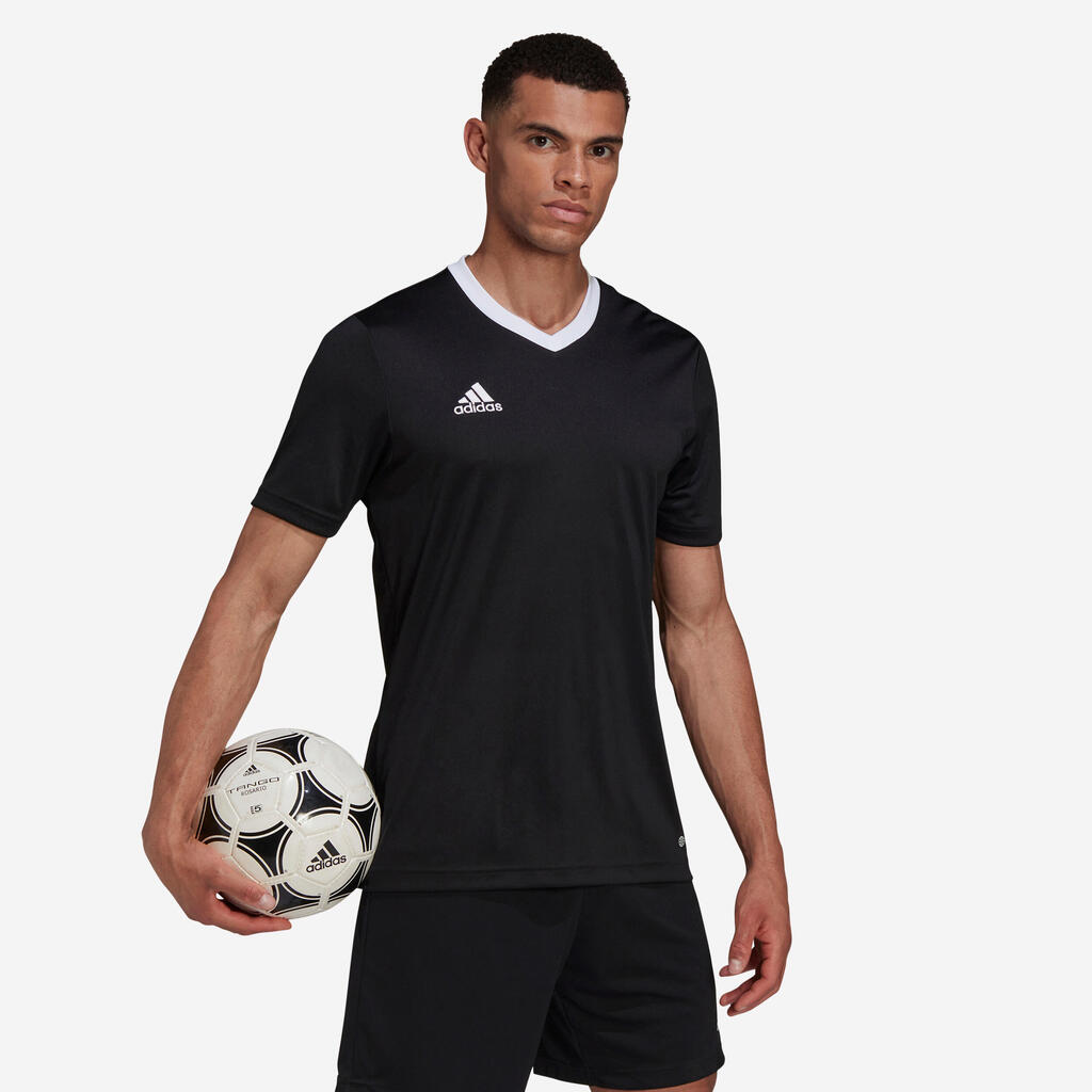 MAJICA ZA FUDBAL ENTRADA 22 ZA ODRASLE CRNA