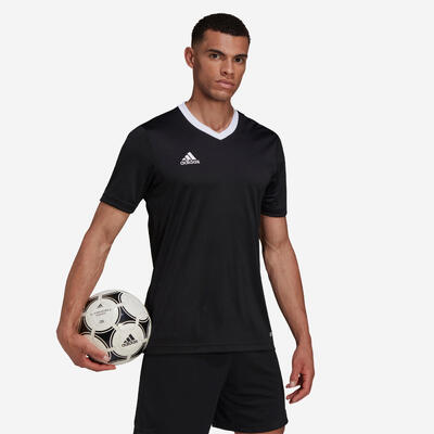Damen/Herren Fussballtrikot - Adidas Entrada 22 schwarz