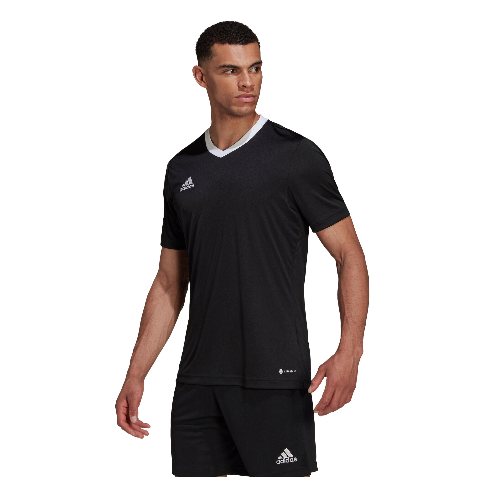 ADIDAS Camiseta de Fútbol adidas Entrada 22 Adulto Negra