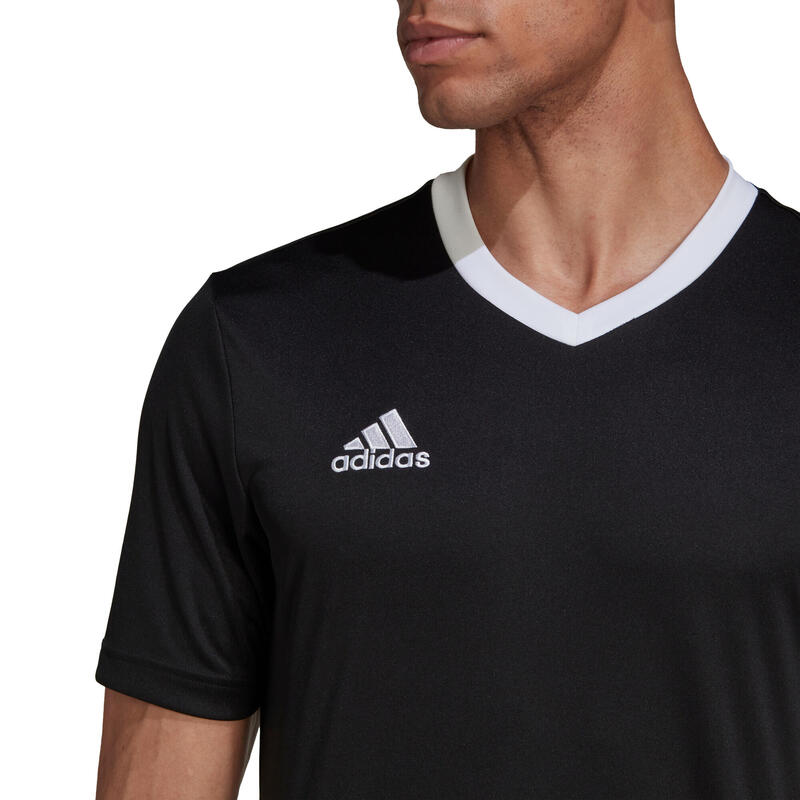 Adidas Entrada 22 voetbalshirt zwart