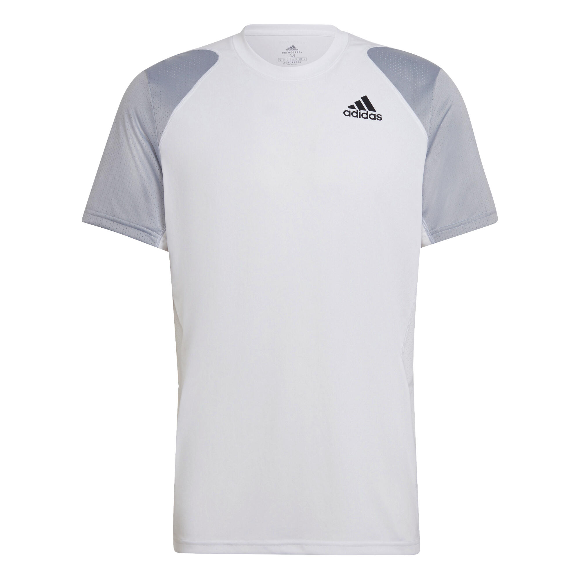 ADIDAS Samarreta de tennis màniga curta home Tee Adidas blanc gris