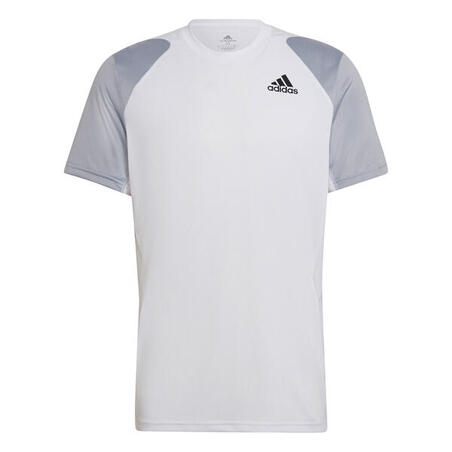 T-shirt för tennis ADIDAS TEE herr vit/grå 