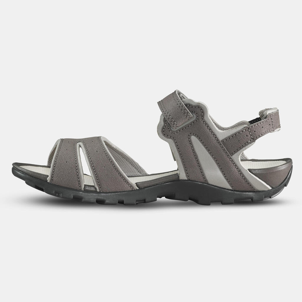 SANDALIAS SENDERISMO MUJER NH100 CAFÉ