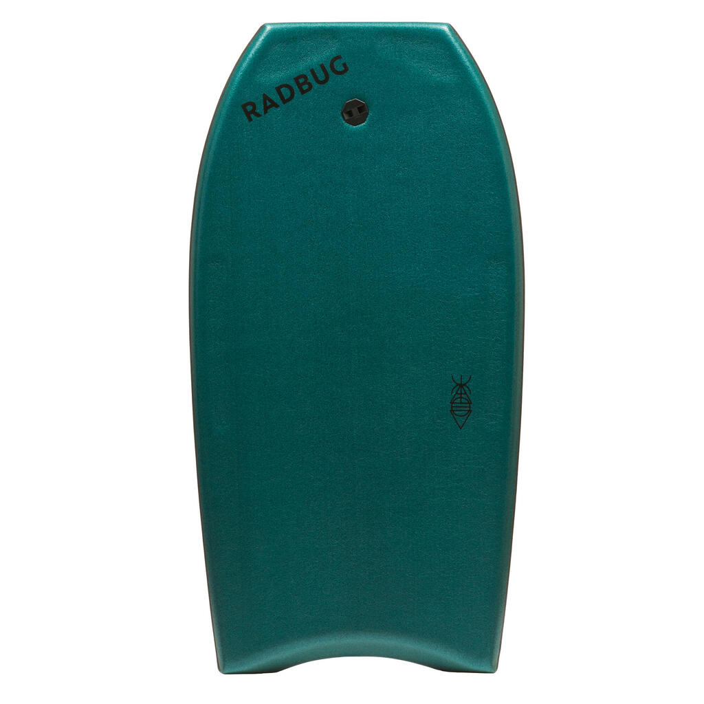 Tabla de bodyboard sin leash Radbug 900 verde negro