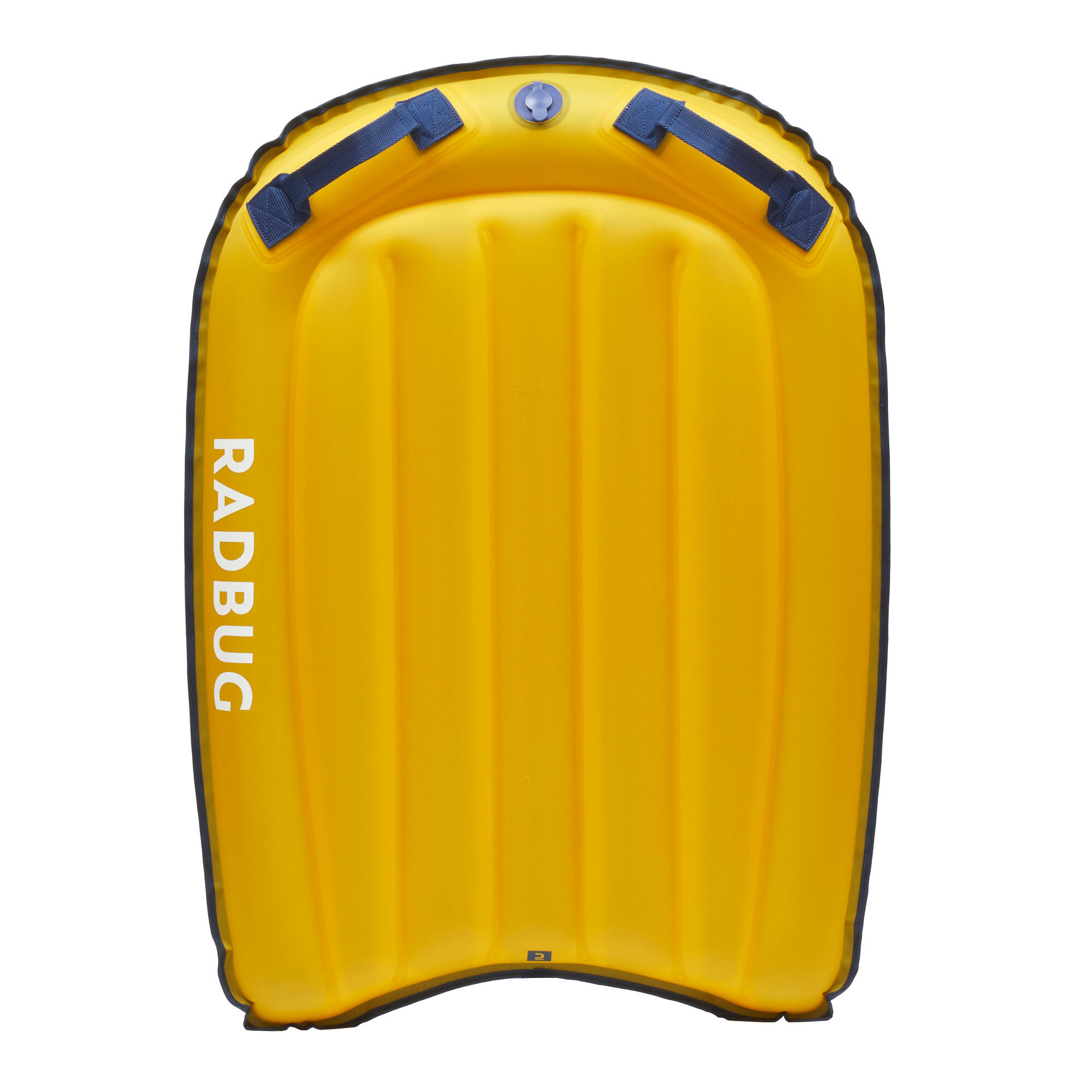 BODYBOARD DECOUVERTE INFLATABLE - COMPACT YELLOW (25-90KG)