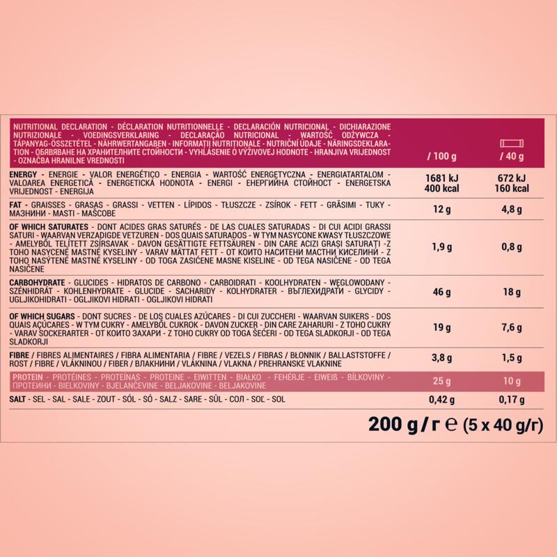 Proteinové tyčinky after sport veganské lesní plody 5 × 40 g