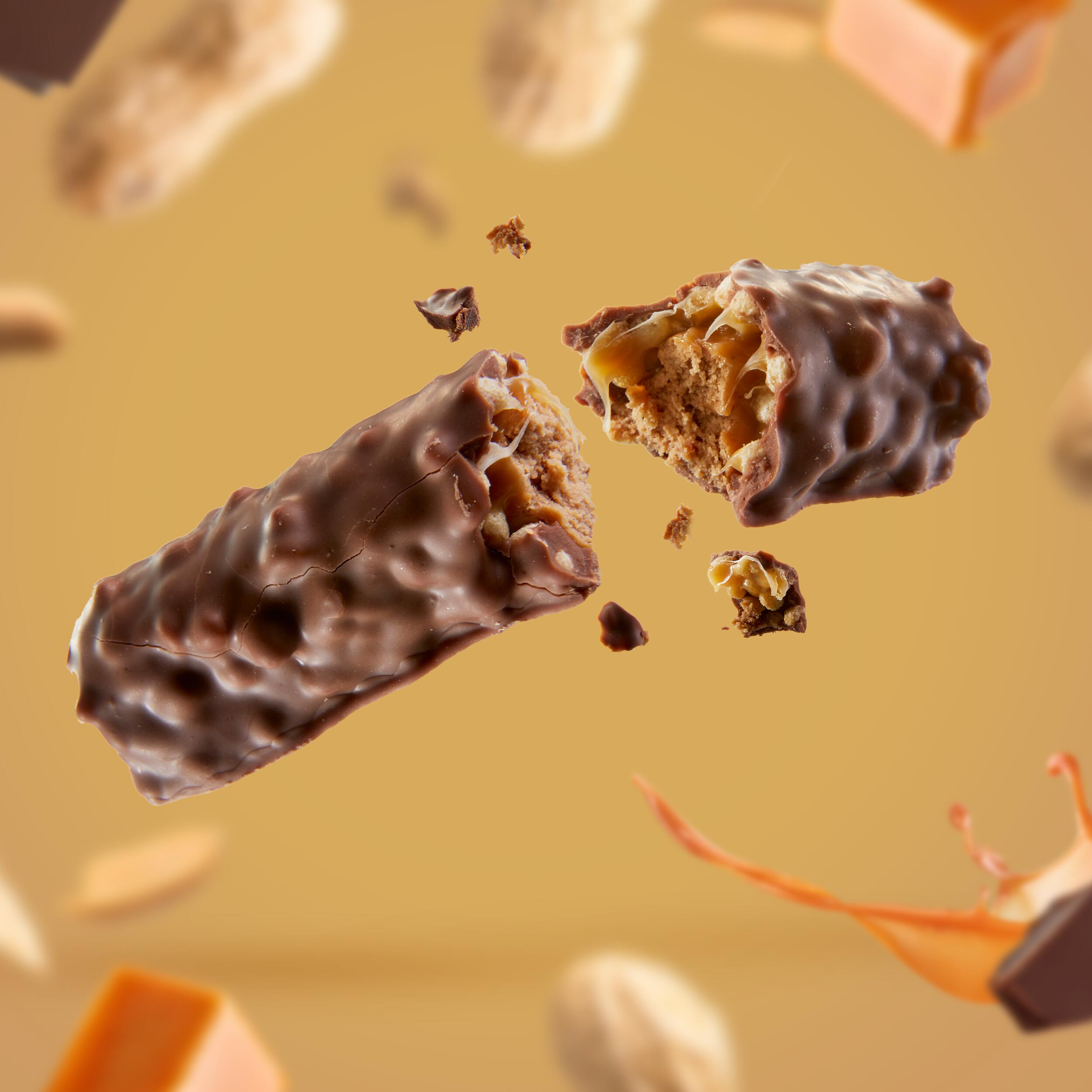 CRUNCHY RECOVERY BAR 55 G X 4 - PEANUTS AND CARAMEL 3/7