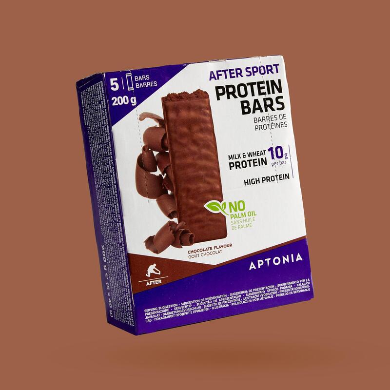 Proteinové tyčinky čokoládové 5 × 40 g
