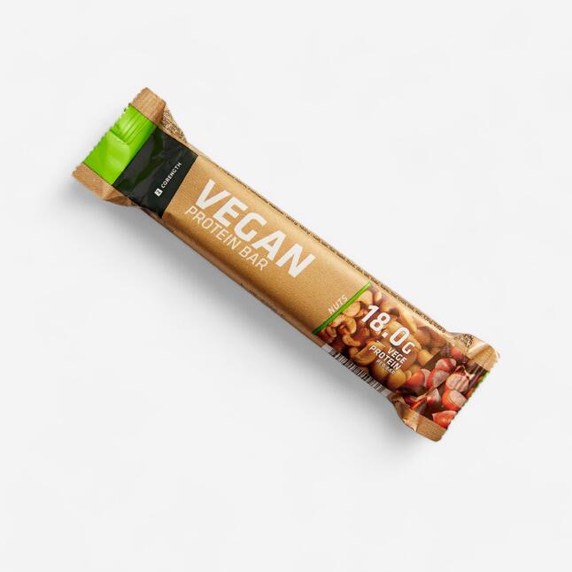 Vegan Protein Bar Nuts DOMYOS Decathlon