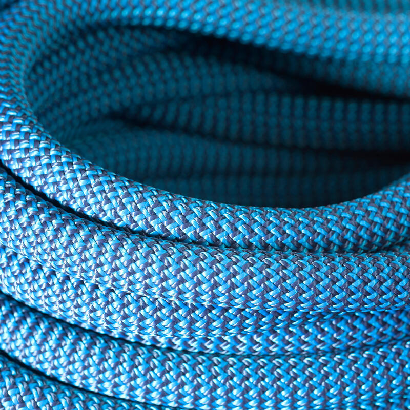 Corda per Arrampicata All'aperto Corda per Arrampicata Statica Diametro 10mm,  Corda di Nylon ad Alta Resistenza Della Treccia Della Corda di Sicurezza,  Escape Rope con 2 Moschettone, Lunghezza 20m