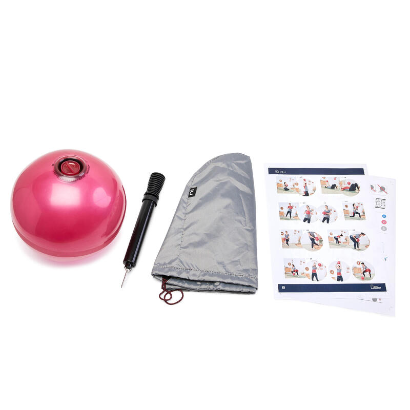 WATER BALL FITNESS 2 KG - ROSE