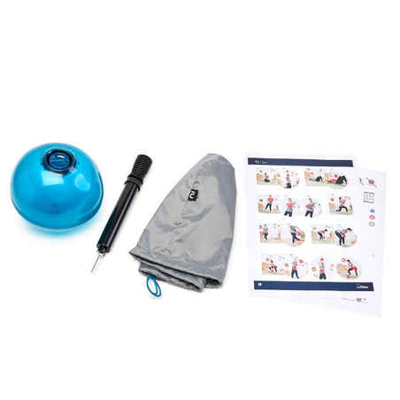 1 kg Fitness Water Ball - Blue